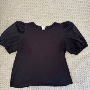 Puff sleeve top